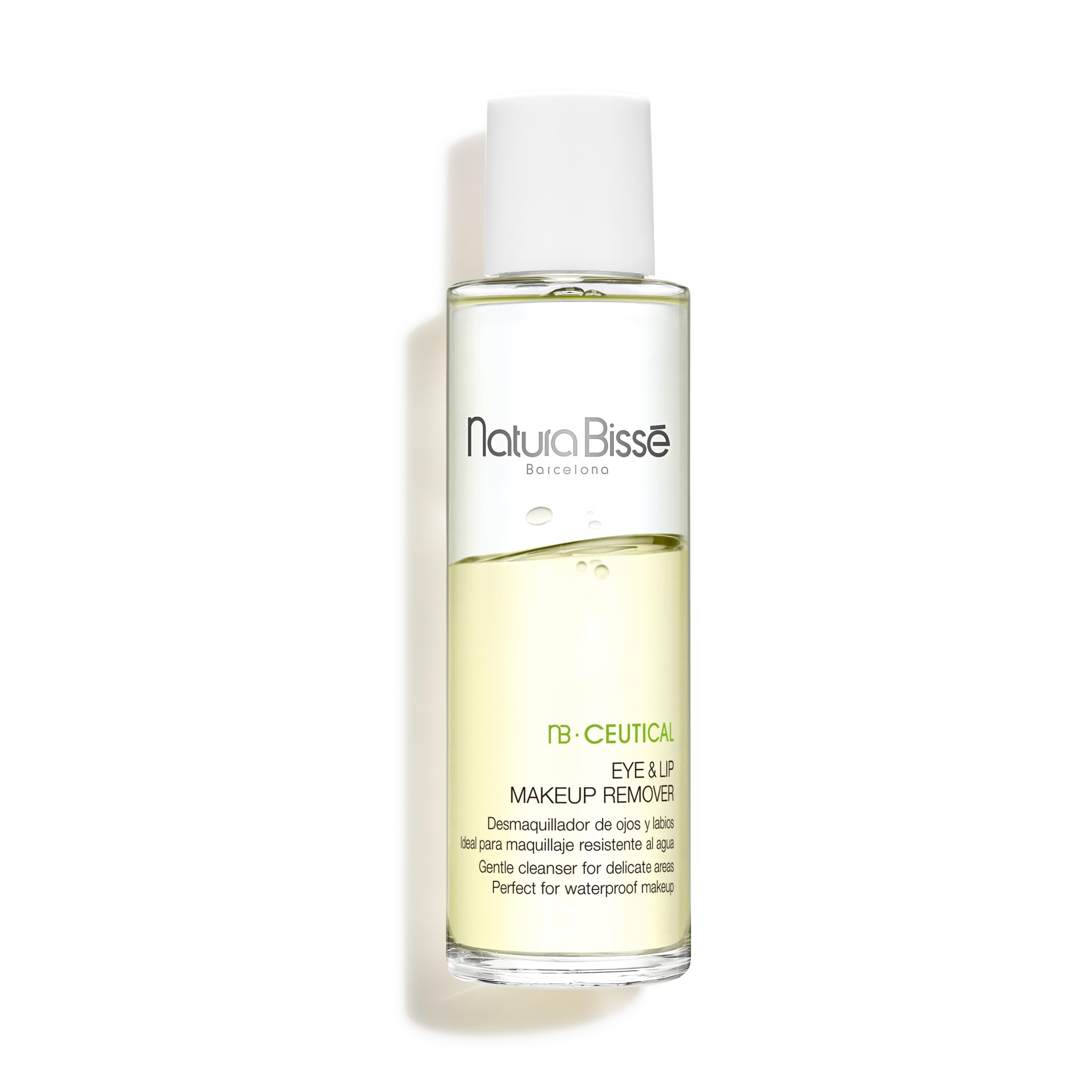 Natura Bissé Eye And Lip Makeup Remover | Desmaquillador de Ojos y Labios con Extracto de Té Verde y Betaína | Limpiador Bifásico para Pieles Sensibles | 100 ml