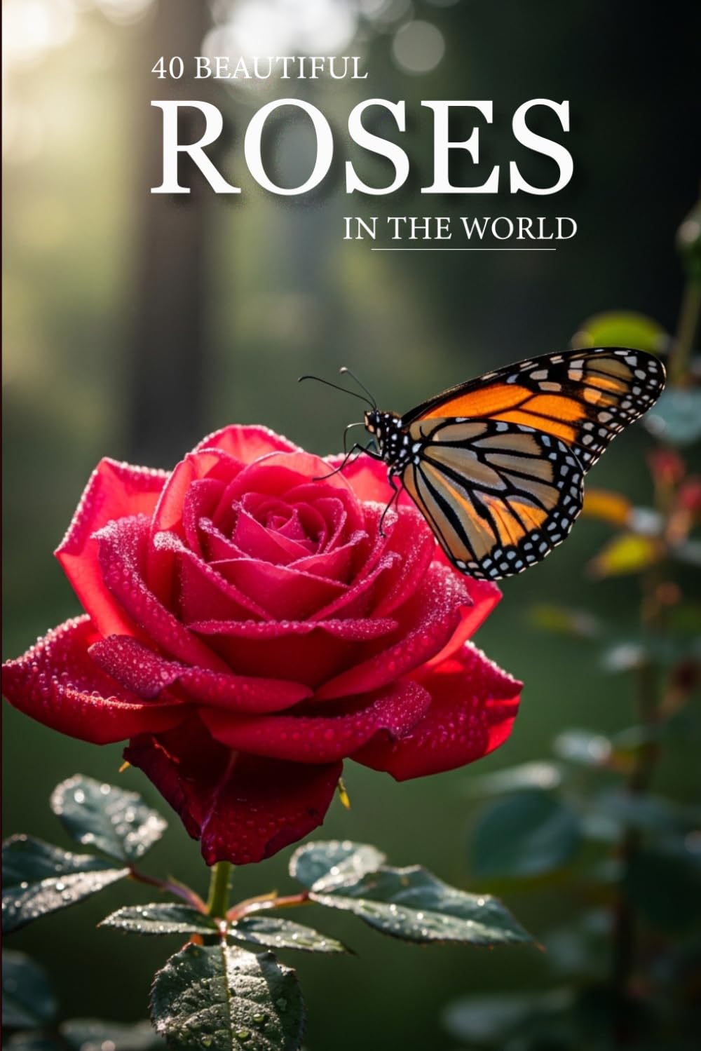 40 Beautiful Roses in the World: A Stunning Collection of the World’s Most Beautiful, Rare, and Colorful Roses (Attractive Picture Book)