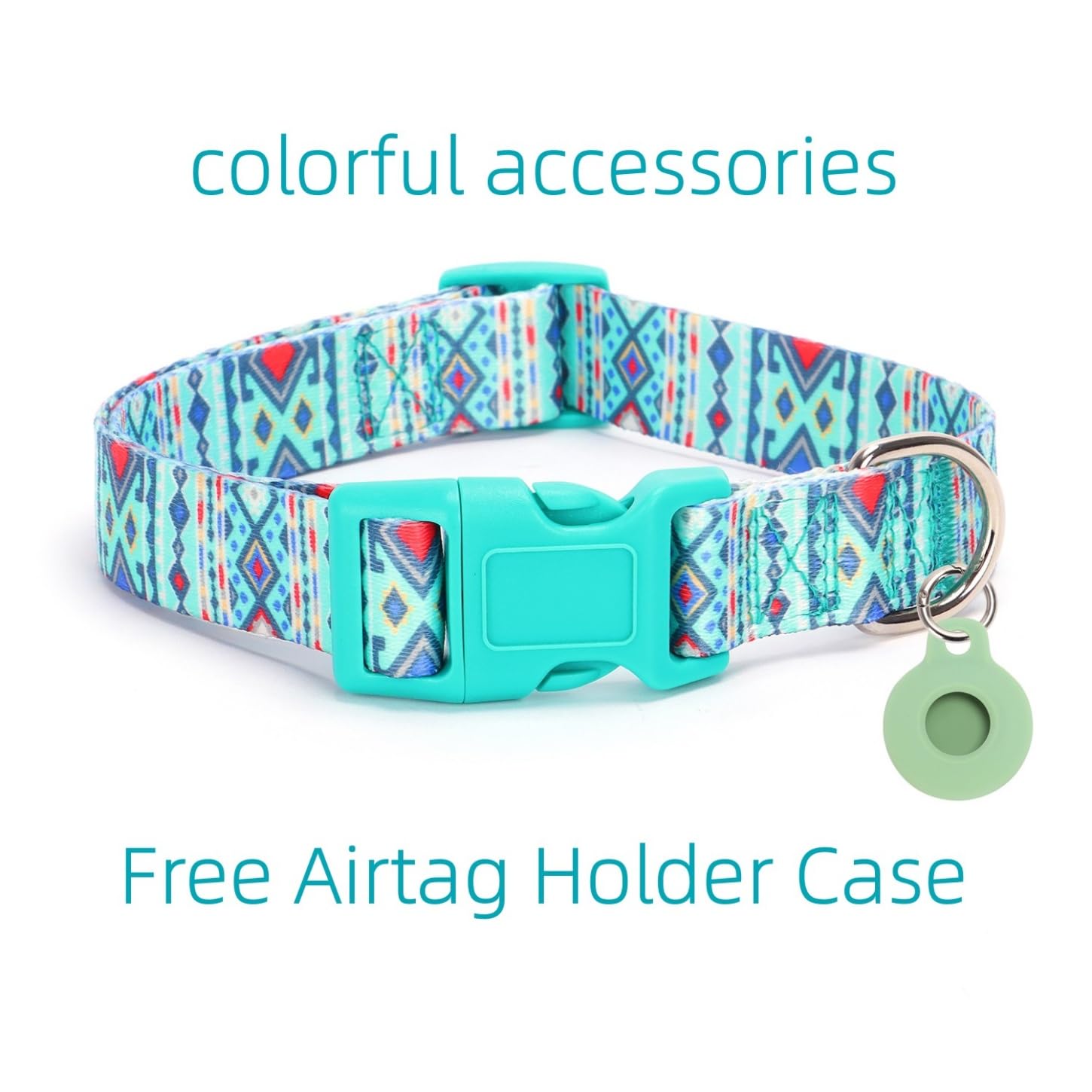 SLZZ Dog Collar with lead Airtag Holder Case Set - Image 2