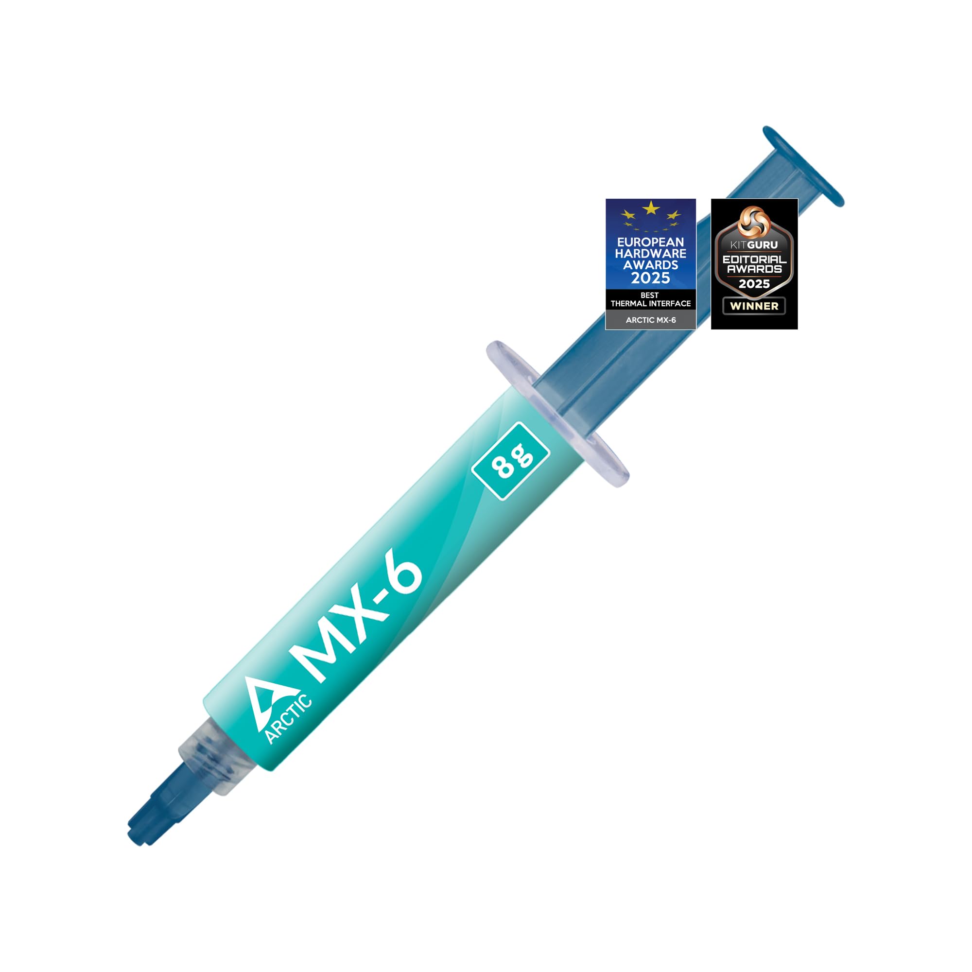 ARCTICMX-6 (8 g) - Ultimate Performance Thermal Paste for CPU, consoles, graphics cards, laptops, very high thermal conductivity, long durability, non-conductive, non-capacitive
