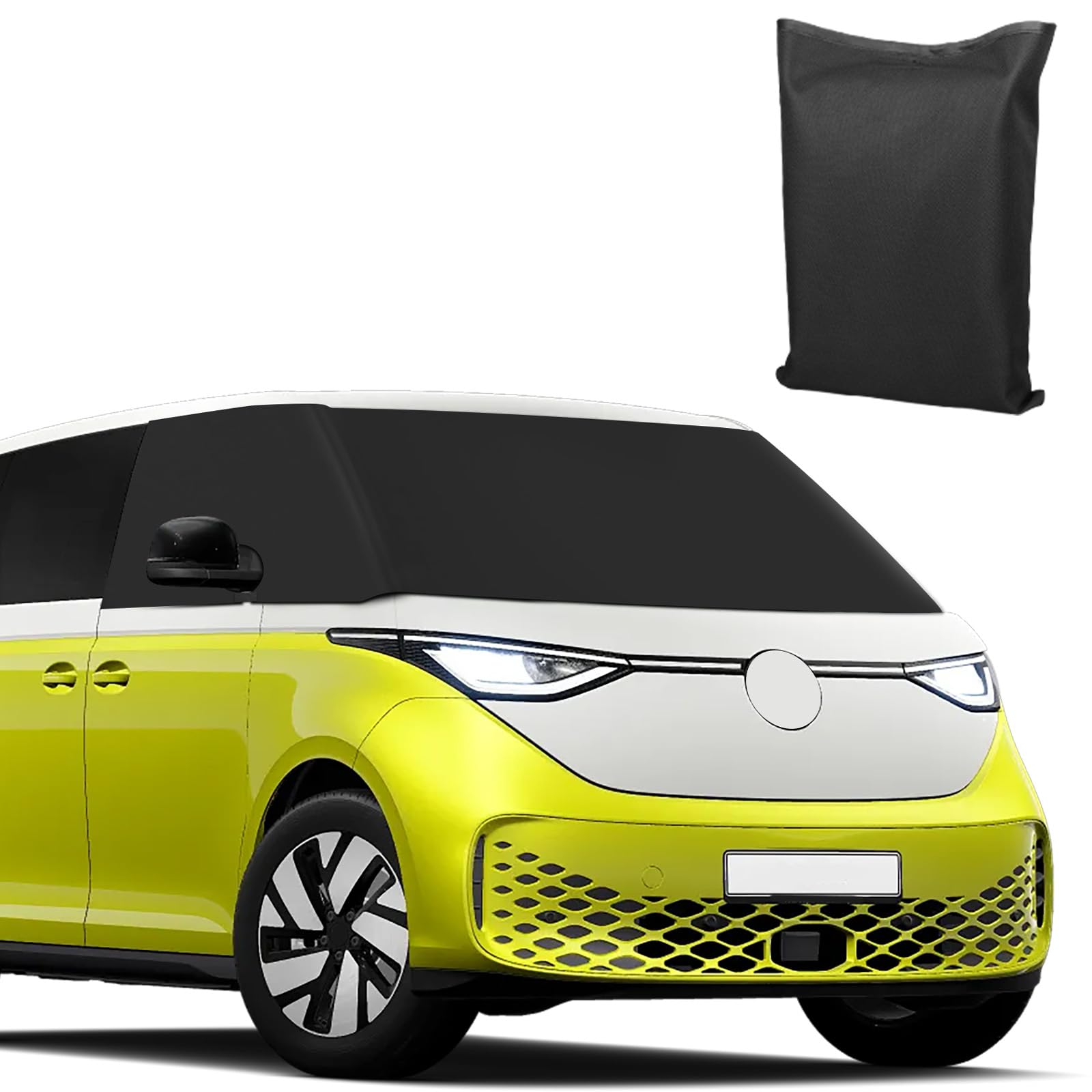 VW ID Buzz 2022-2025 600D Frontscheibe Abdeckung Wasserdicht Wetterfest