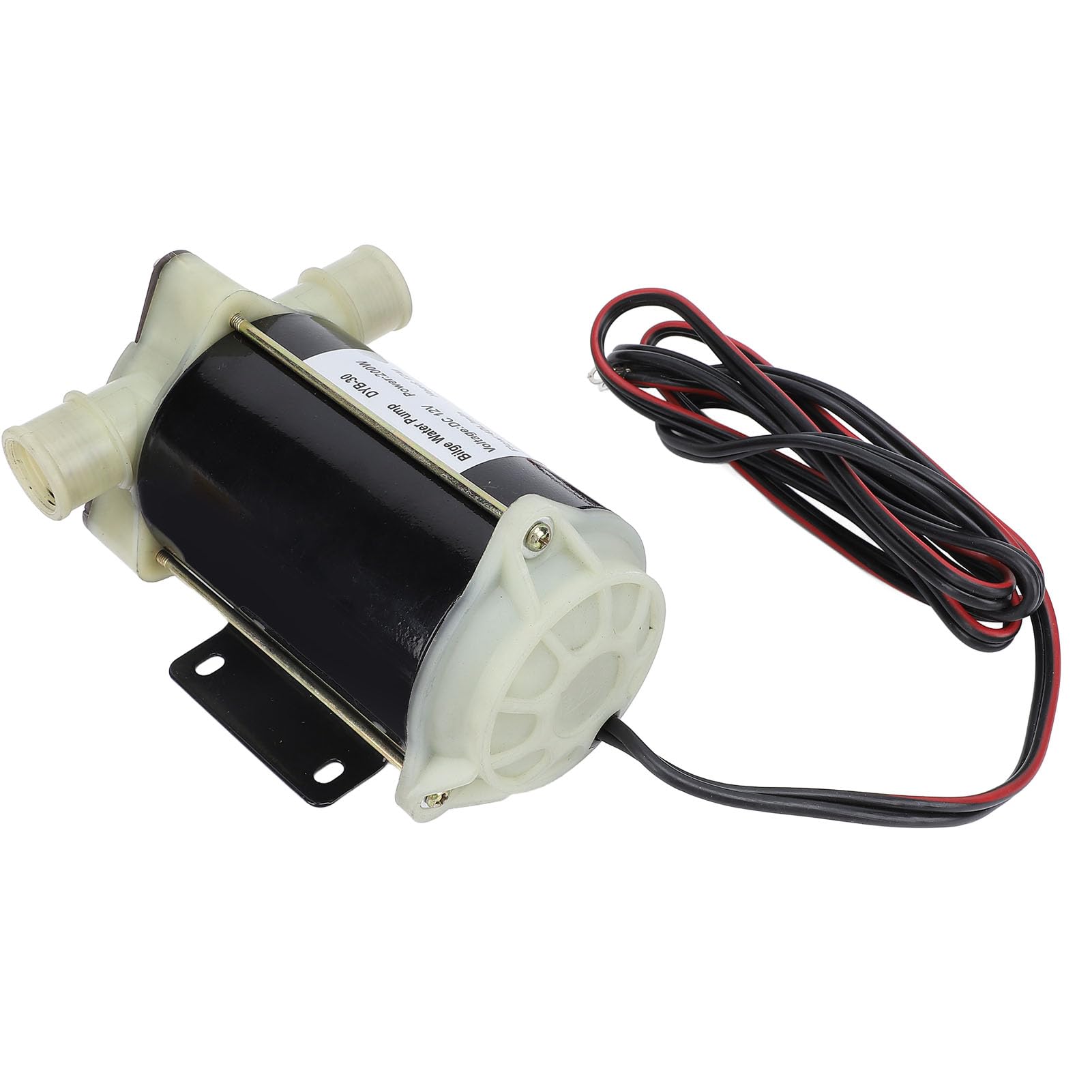 Yosoo Health Gear Bomba de Achique Bomba de Achique Autocebante de 12 V Impulsor Flexible de Acero Inoxidable 200 W 40 Lmin Cabeza de 12 M Puertos de Pulgadas para Transferencia de Agua Dulce y Salada
