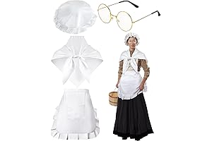 4-Piece Colonial Costume Accessories: Time-Traveling to the Revolution!