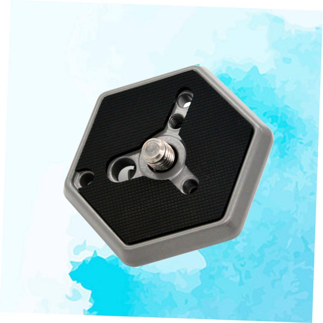 OSALADI 2piezas Placa De Liberación Rápida Hexagonal De Adaptador Compatible Accesorio De Estudio Fotográfico