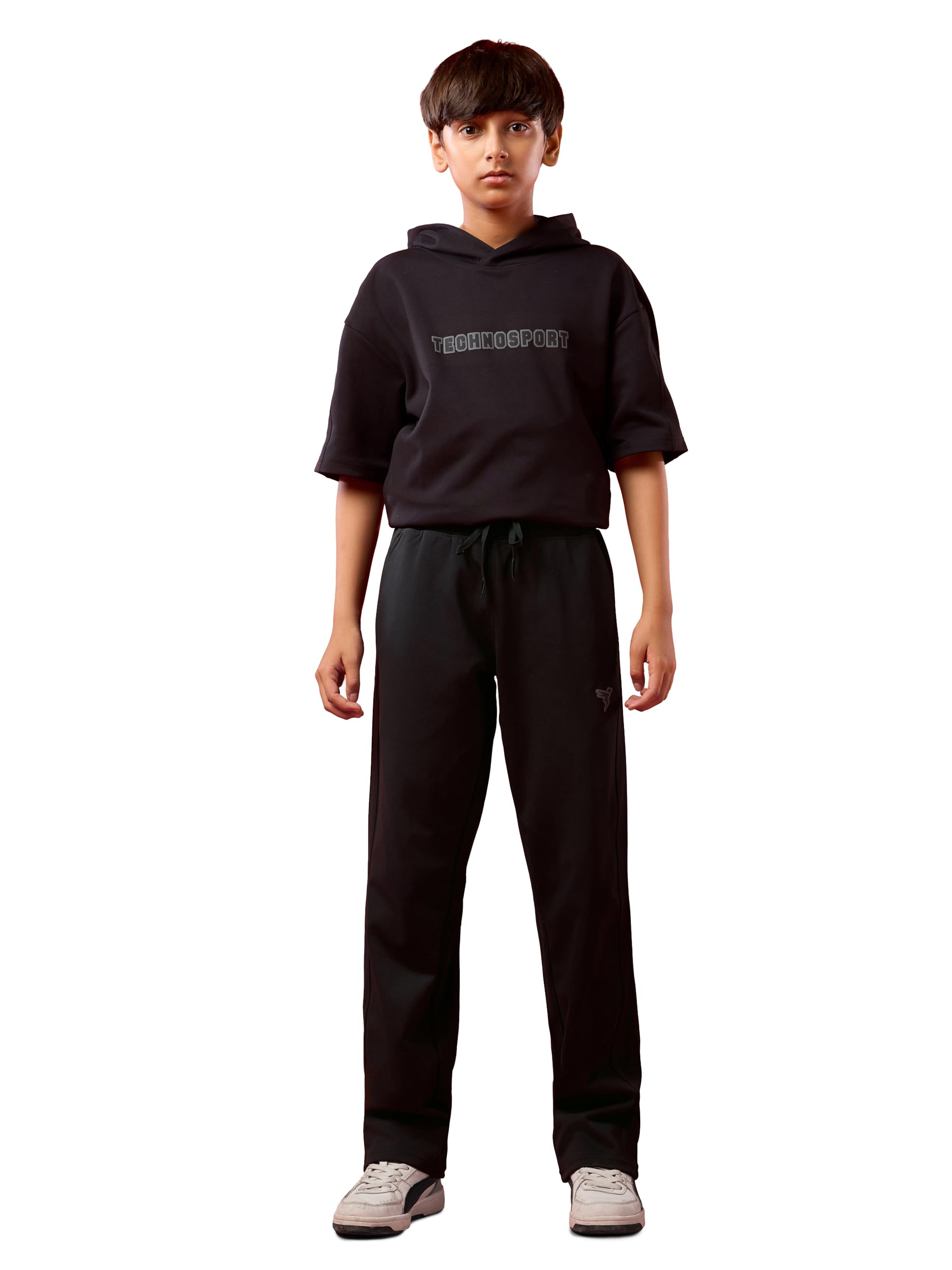 TECHNOSPORT Boy's Regular Fit Sports Track Pant with Elasto Plus for Outdoor Play-image-9