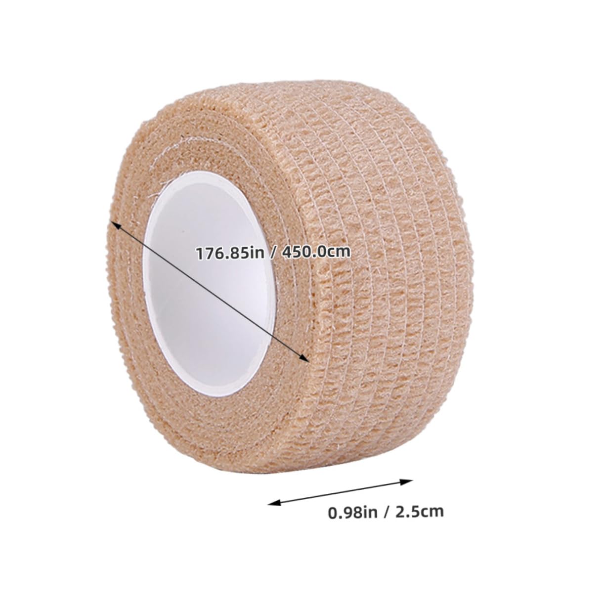 Mipcase 10pcs Self Adhesive Finger Bandage Elastic Wrap for Sports Head Wrap Pressure Bandage Non-Woven Fabric Finger Wrap Bandage Wrap