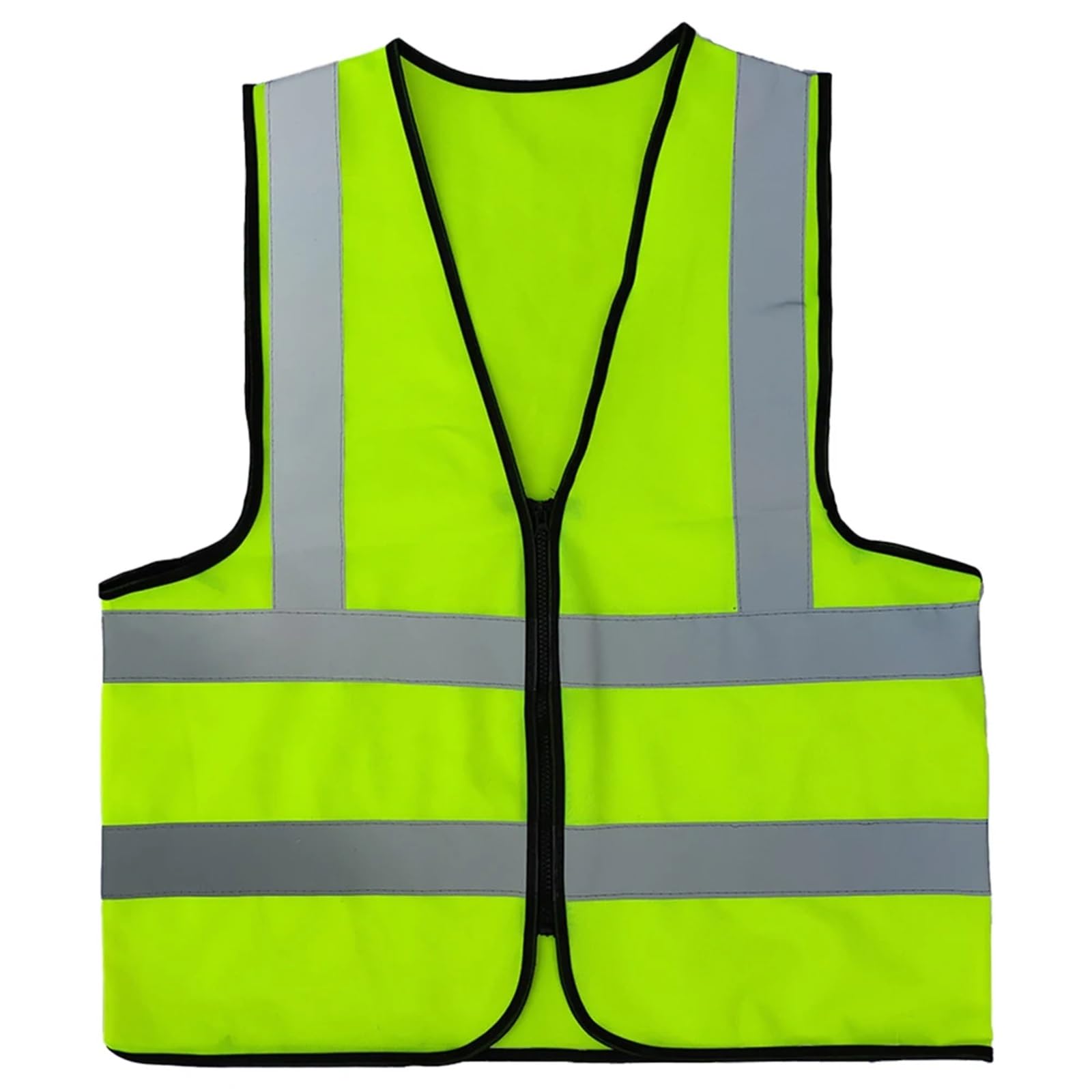 Chaleco Reflectante de Seguridad for Conductores y Trabajadores, Chaqueta Transpirable con múltiples Bolsillos Tiras Alta Visibilidad(Type B)