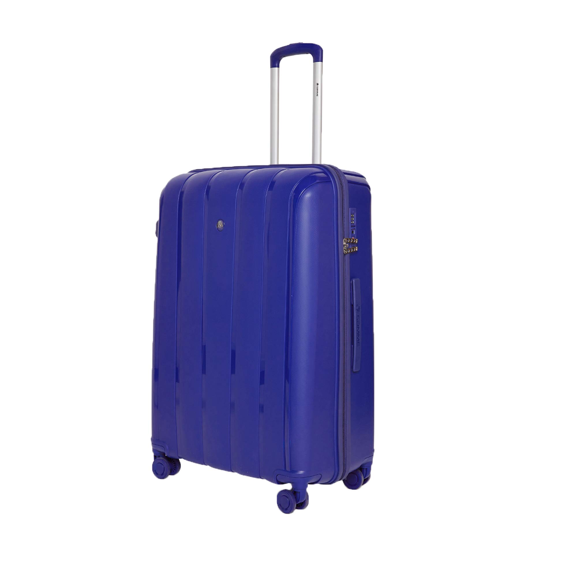 Ivory Polypropylene Hard Side 28" Check-in Luggage (Navy Blue)