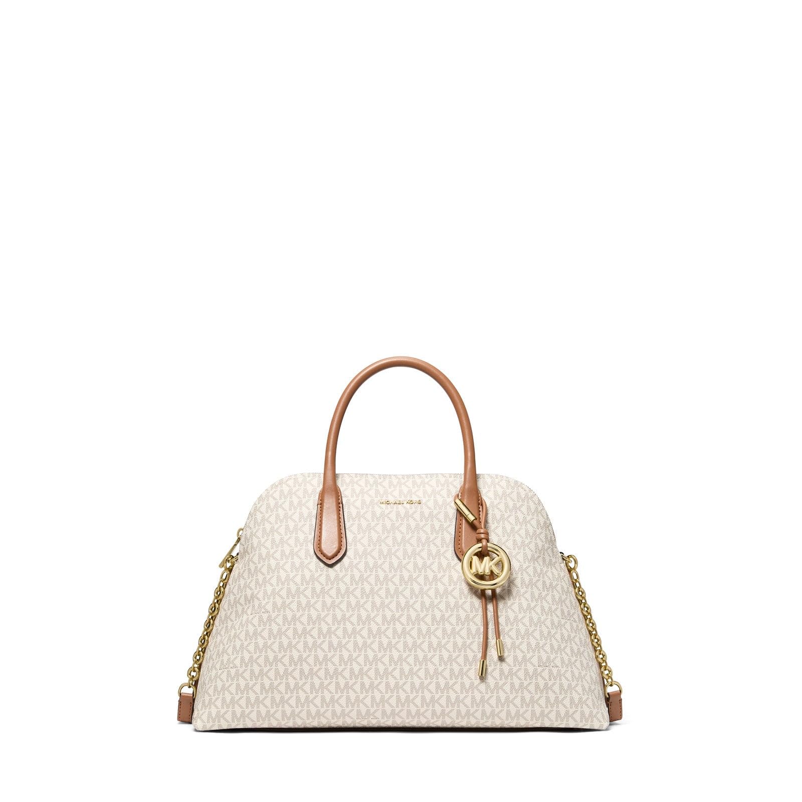 Sac à main Michael Kors Freddie grand format cabas chic vanille - 4