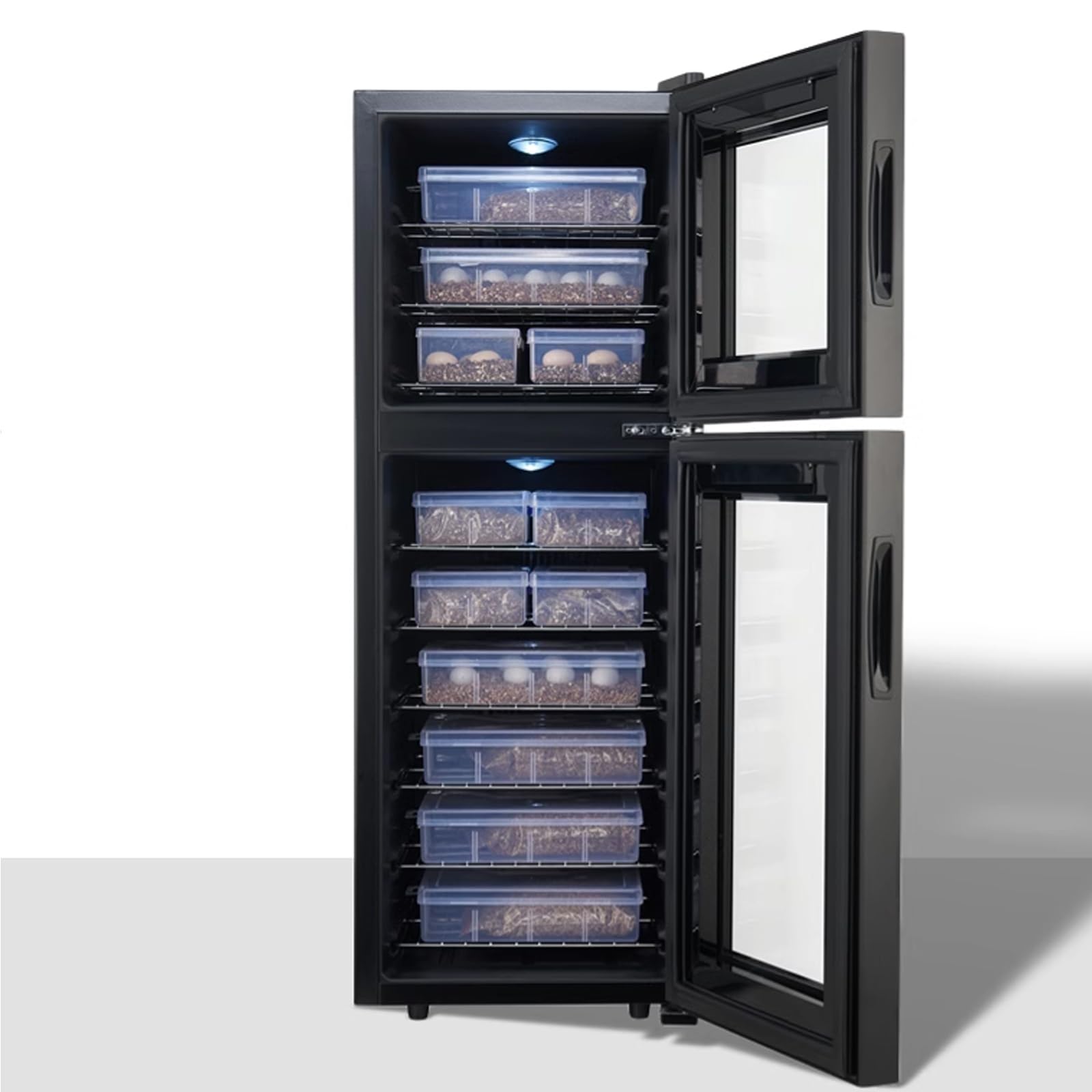 Amazon | 爬虫類インキュベーター 自動孵卵器 爬虫類・両生類 孵化器  