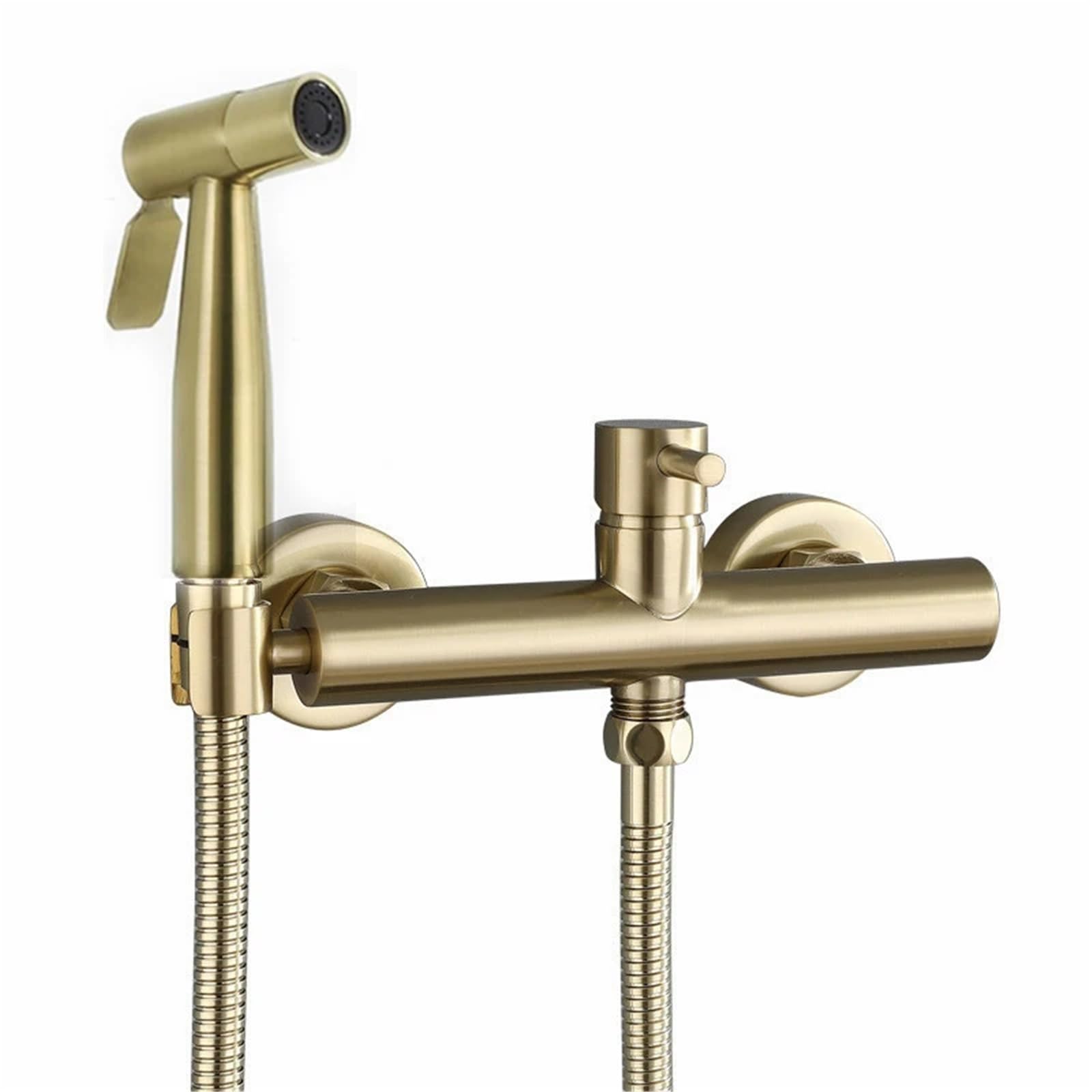 Doccetta per Bidet Spruzzatore for bidet in ottone dorato spazzolato