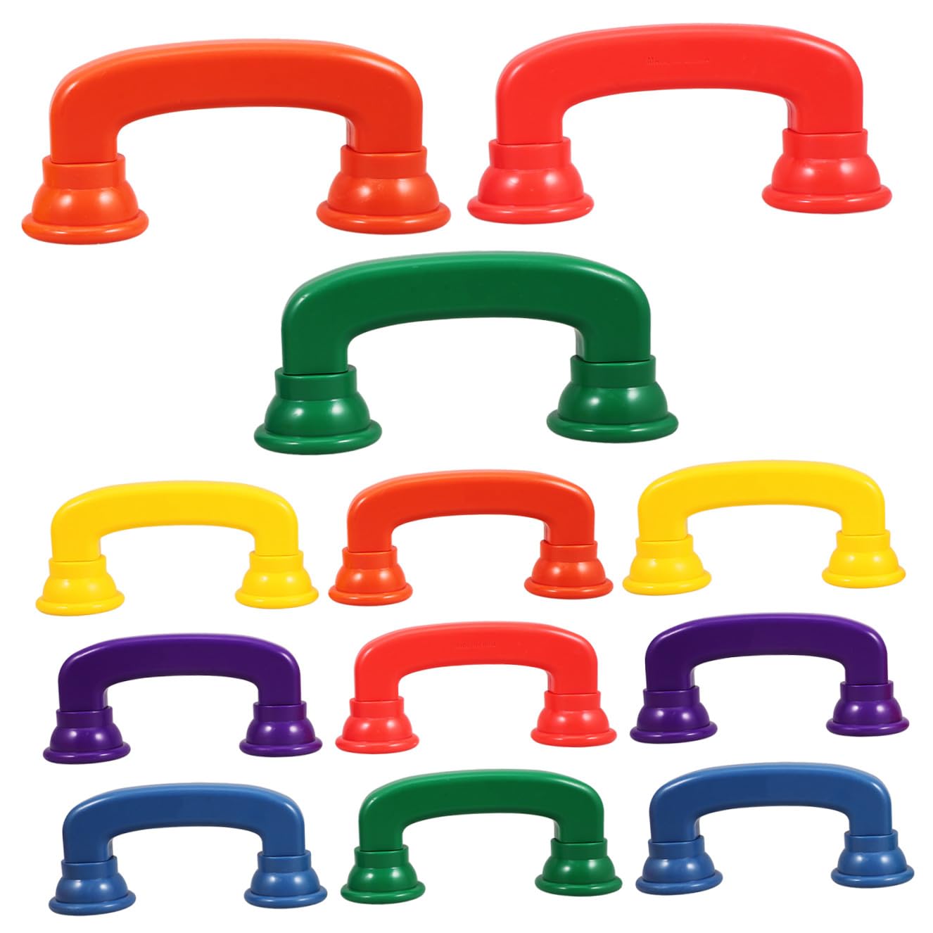 Hohopeti 12 Piezas de Juguete Teléfono Susurrante para Niños, Juguetes Educativos de Abs Bordes Suaves y Diseño Creativo, Adecuado para Aprendizaje Temprano