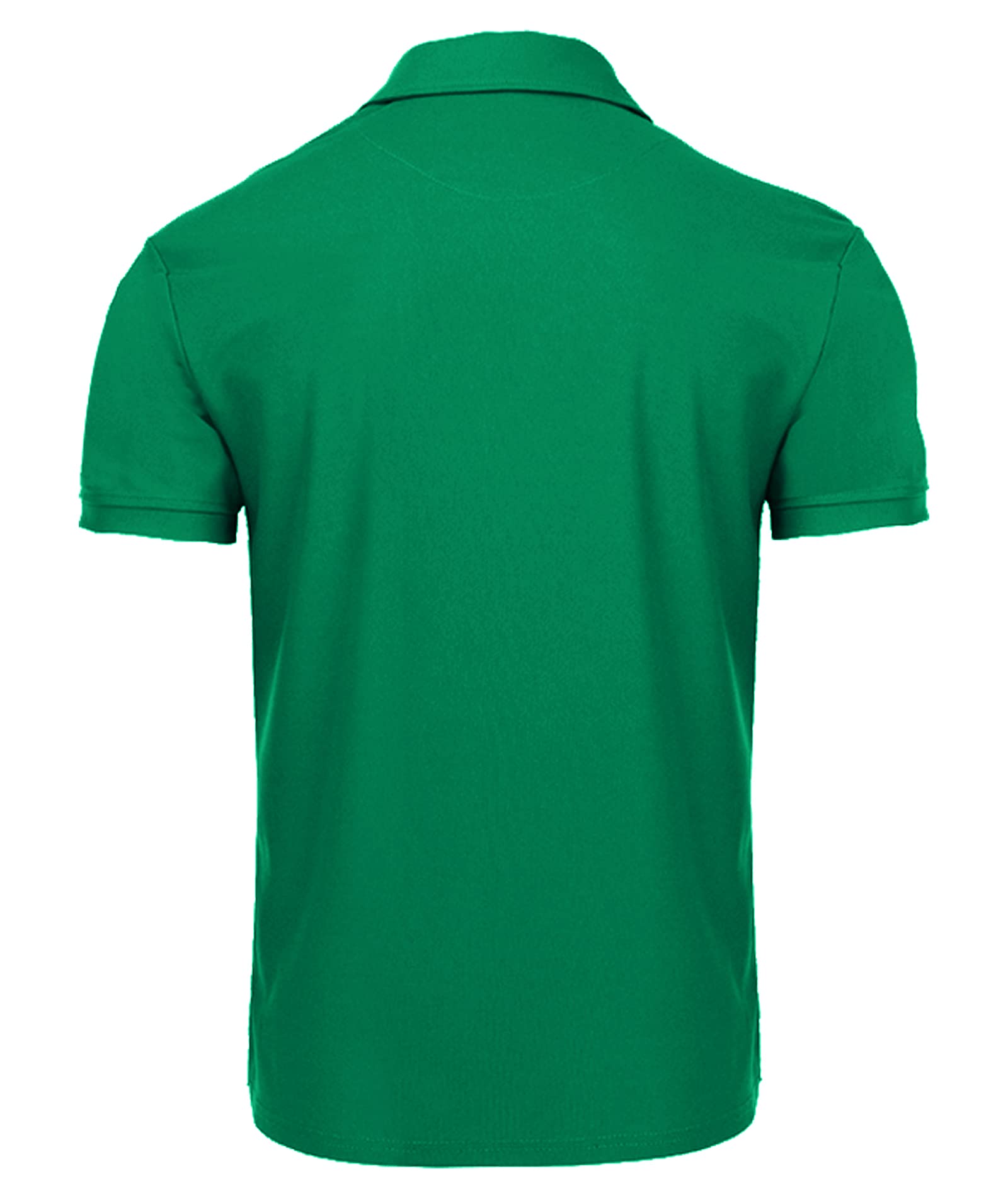 JACKETOWN Polo Shirt Uomo Manica Corta Asciugatura Rapida Traspirante Tennis Polo Shirt Camicie Polo Estate per Uomo Button Front T-Shirts Sport Shirt Basic Regular Fit Golf Polo Shirt
