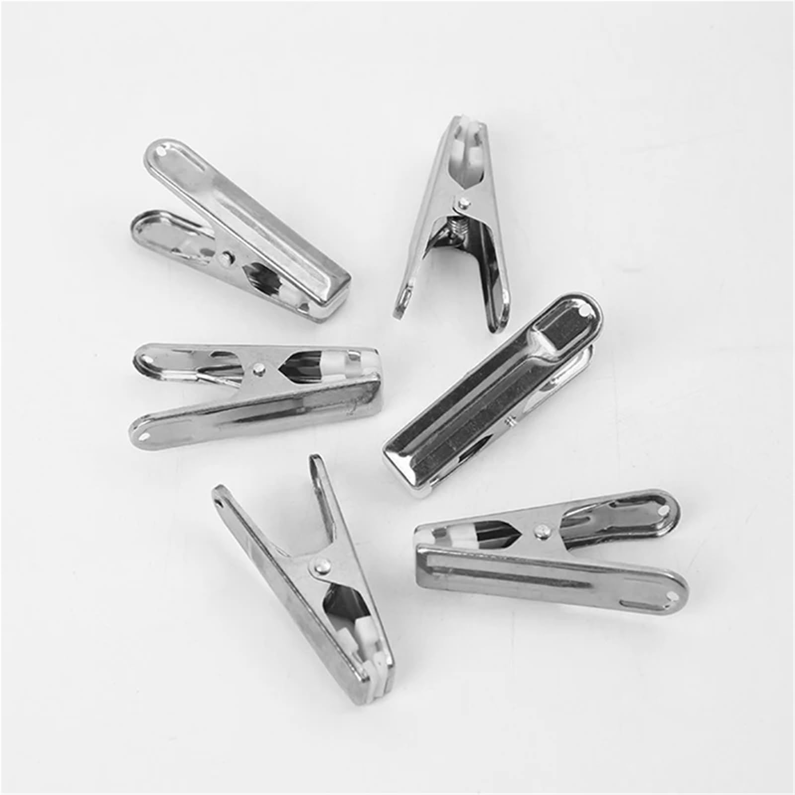 180 pezzi Mollette for vestiti in acciaio inossidabile, mollette multiuso for bucato, morsetti antivento for la casa per Abbigliamento