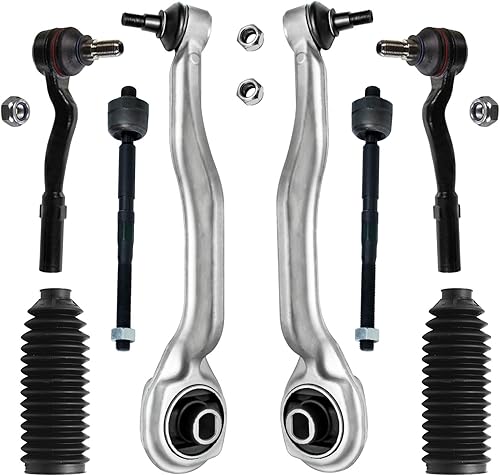 Miniatura 203 de Detroit Axle - Kit de suspensión delantera de 8 piezas para Toyota Sienna 2004-2010, brazos de control inferiores con rótulas interiores exteriores