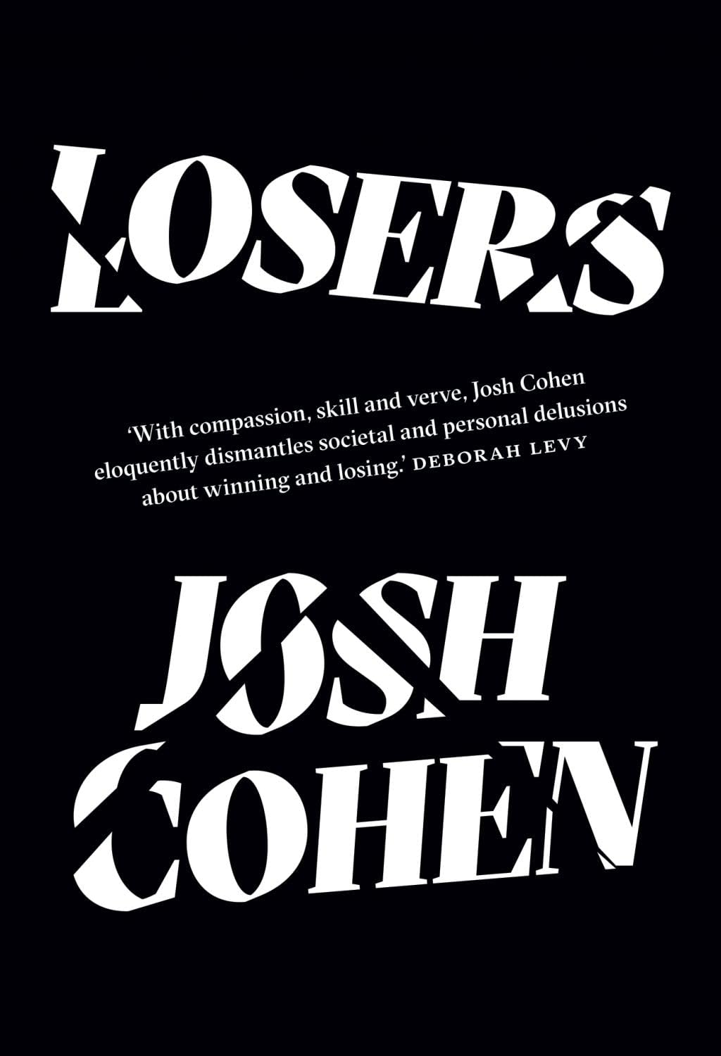 Losers by Josh Cohen PAPERBACK 9781999922344