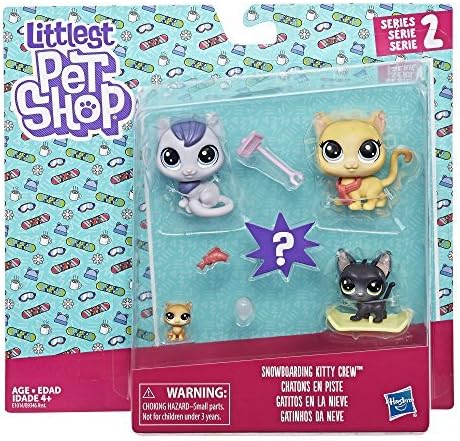 Littlest Pet Shop Snowboarding Kitty Crew