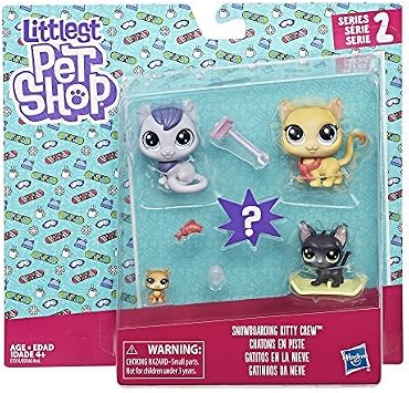 Lps Family Pack Snowboarding Kitty Crew
