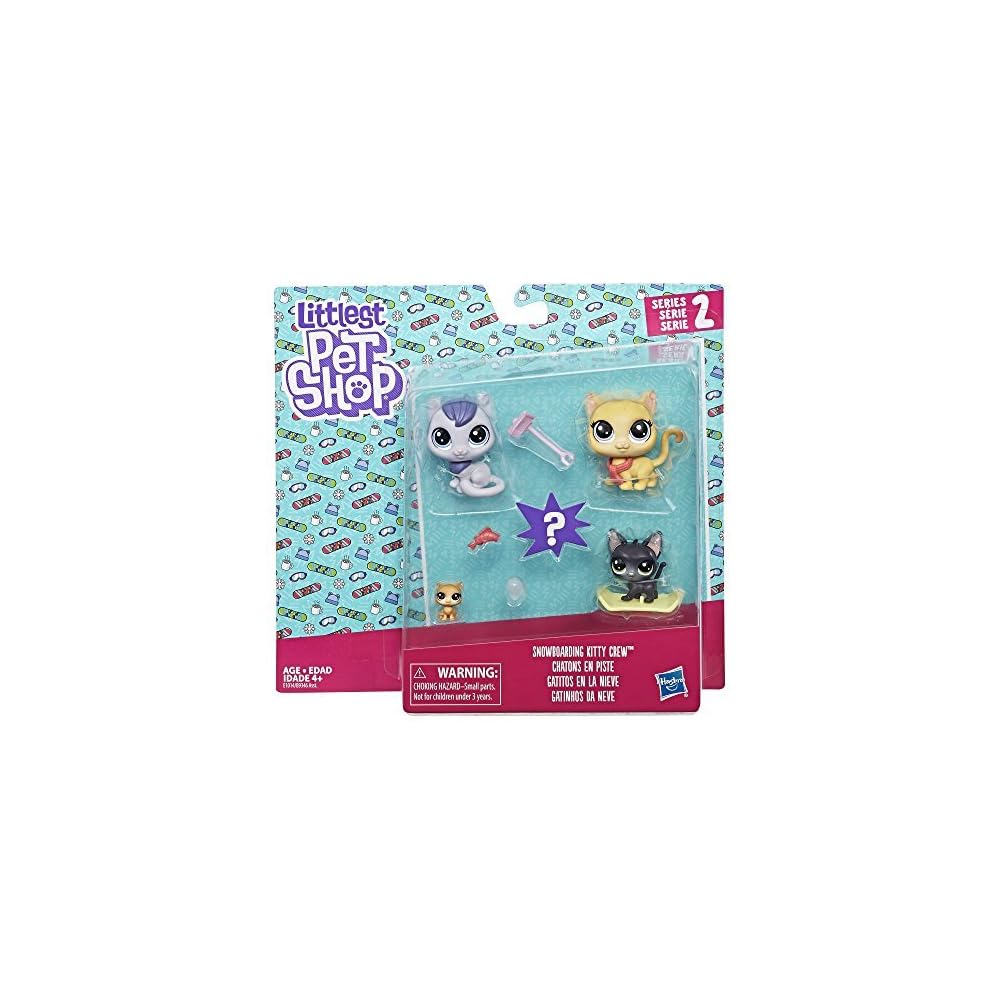 Littlest Petshop Lps Snowboarding Kitty Crew Littlest Pet Shop Buy