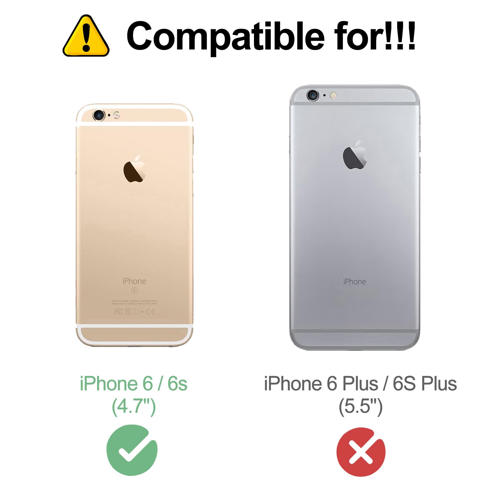 Cover per iPhone 6 / iPhone 6s, Custodia TPU in Trasparente Silicone Flessibile Morbida e Sottile, Antiurto Anti-graffio Protezione Cover per iPhone 6 / iPhone 6S(4.7 inch), Modello-39