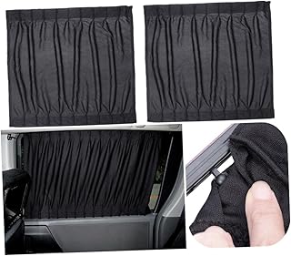 Mikinona 2 Pçs Pára-Sol Para Janela Do Carro Persianas Do Carro Da Janela Traseira Sombra Do Sol Para A Cortina Da Janela Automática Do Carro Cortina Da Janela Lateral Automática Cortina