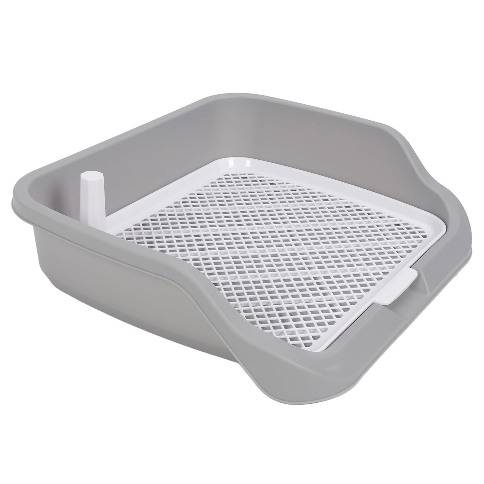 Sxhlseller Soporte de Almohadilla de Entrenamiento para Cachorros de Malla para Mascotas con Decoración Estética para Animales Pequeños, Bandeja Estable para Orinal para Perros para una Fácil