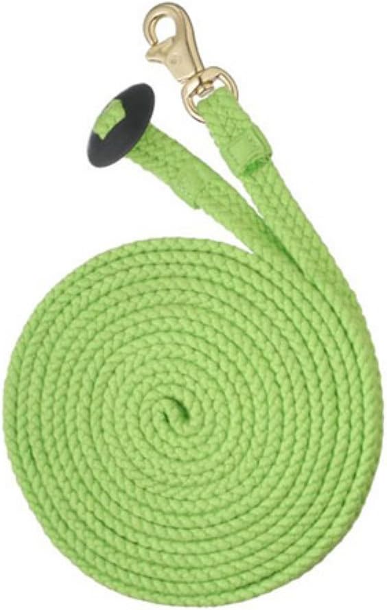 Tough-1 Braided Flat Cotton Lunge Line Pink