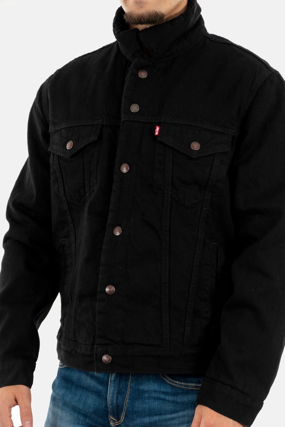 Levi's Type 3 Sherpa Trucker Kurtka Mężczyźni,Berk,S