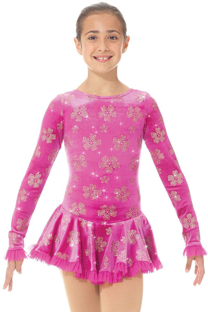 Mondor Born to Skate Mesh Detail Pink Dress (Pink, 12-14)