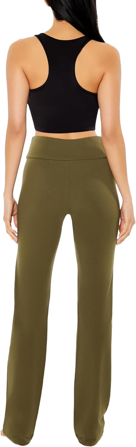 Forever 21 Womens Flare Mid-Rise Leggings - Image 4