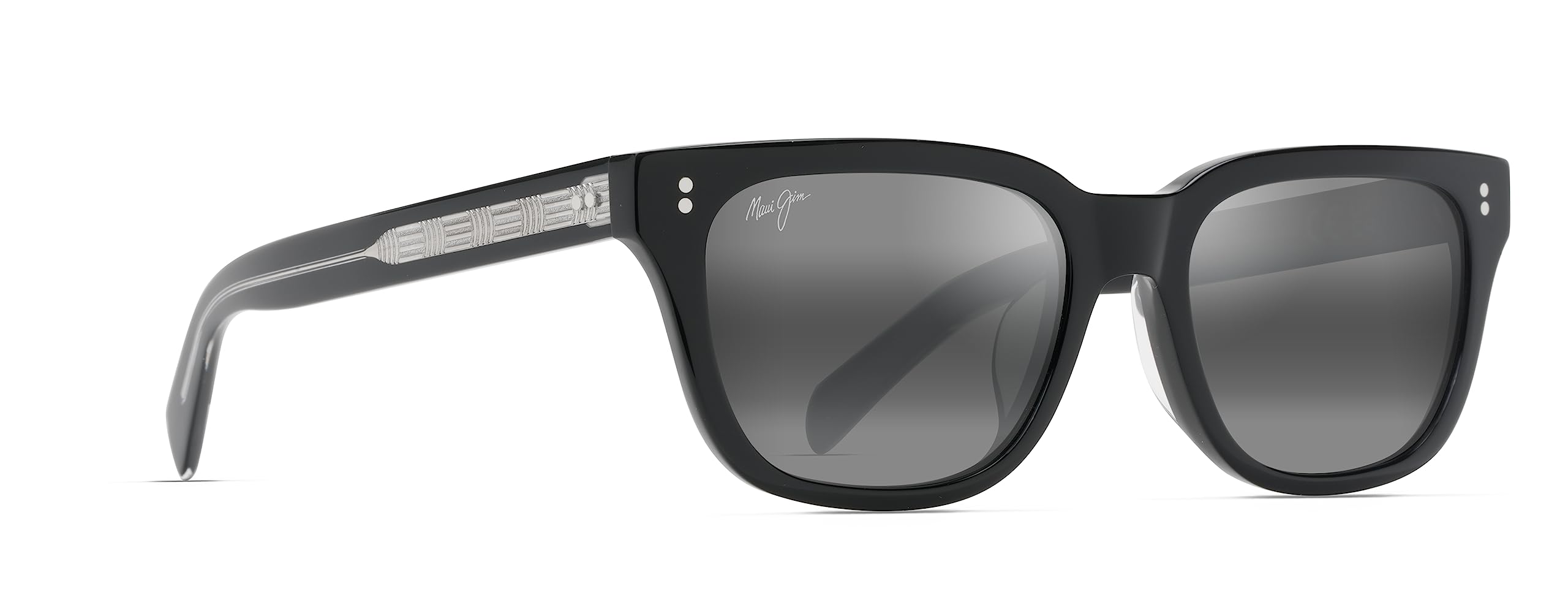 MAUI JIM GAFAS Likeke_894-02 C: BLACK/EYE SIZE: 54 TEMPLE LENGTH: 145 VERTICAL SIZE: 40 Cura della persona e salute