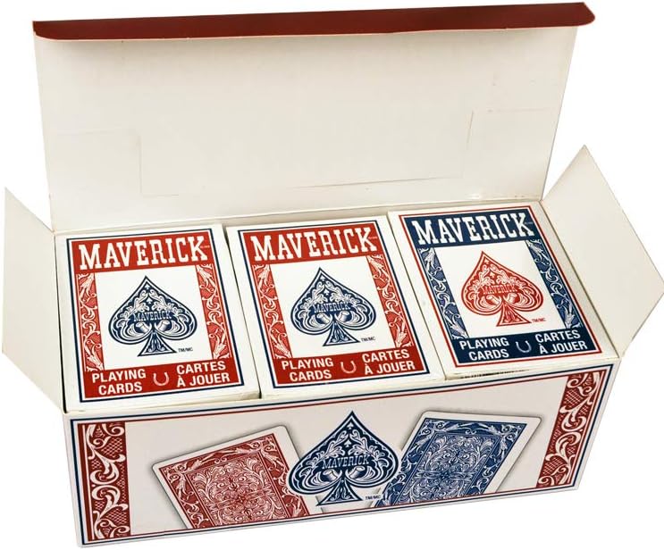 Maverick Playing Cards, Standard Index, 12 Pack : Everything Else