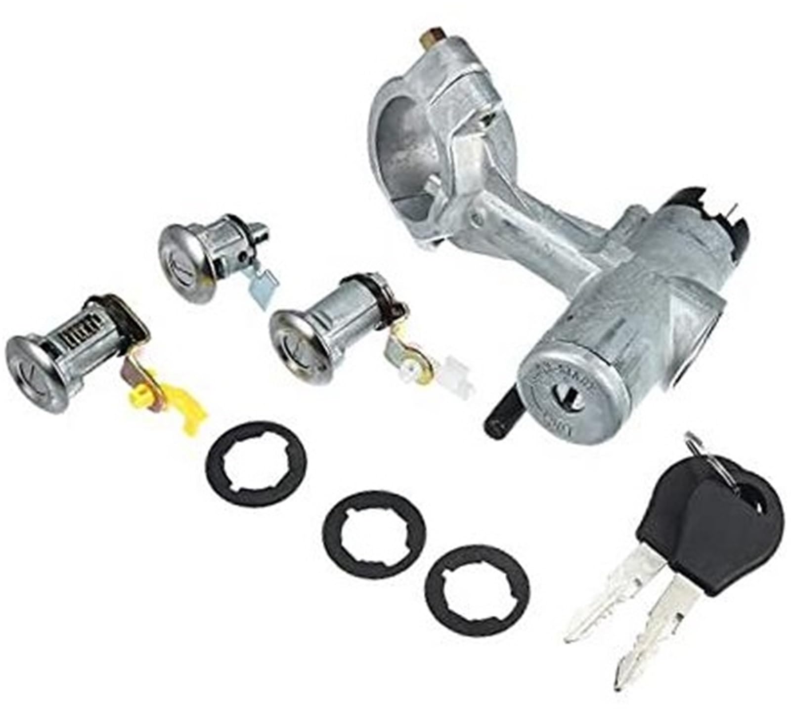 Interruptor de Encendido, Cerradura de Puerta de Arranque 99810-16G03, for Nissan, Metal, 1 Juego Cerradura del Interruptor de Encendido del Coche