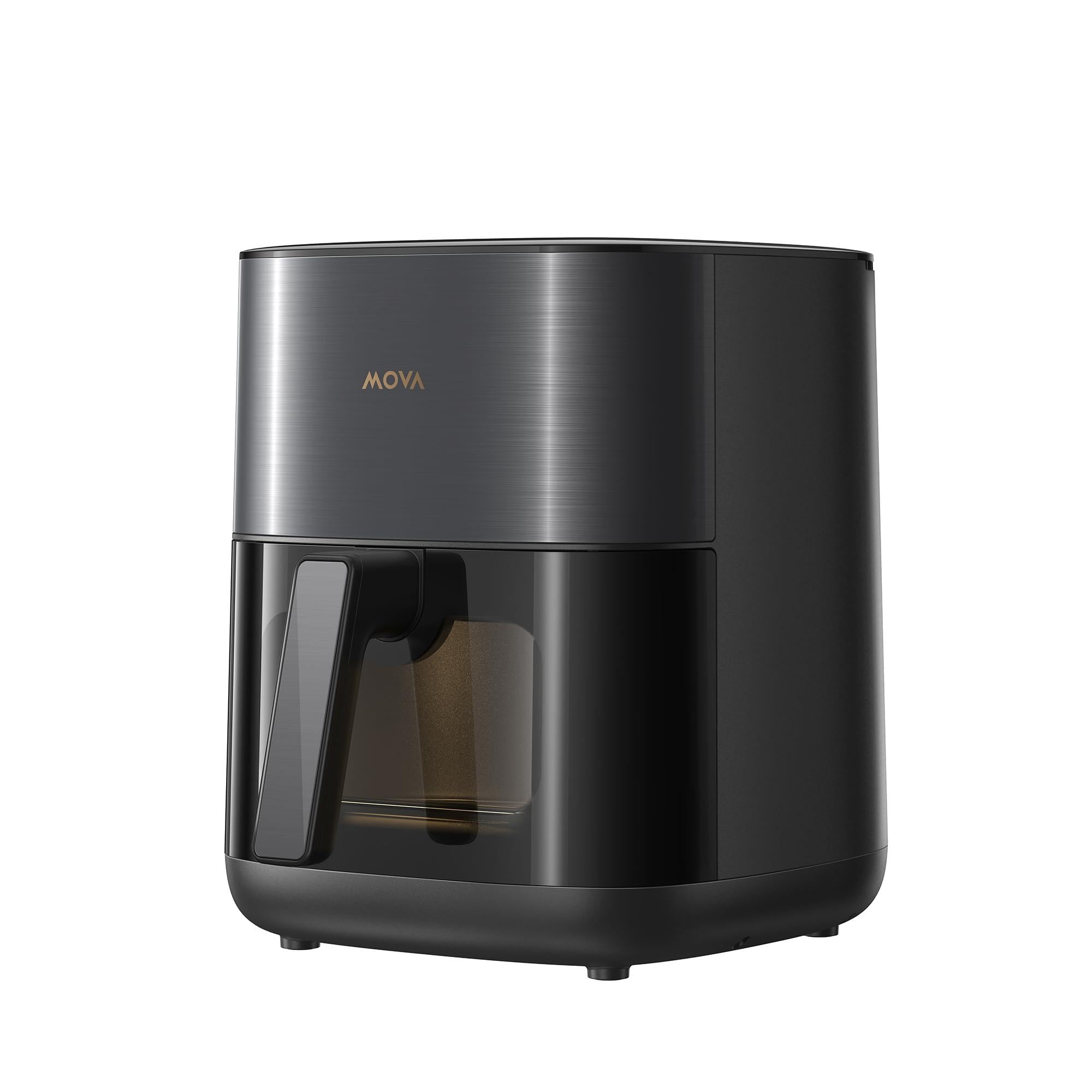 MOVA FD10s Pro Air Fryer with Dual HeatSync System, 360° Hot Poly-Air, Ceramic Coating and Metal Interior, Large 6L Capacity, Precise Control from 40°C to 230°C, 12 Recipes