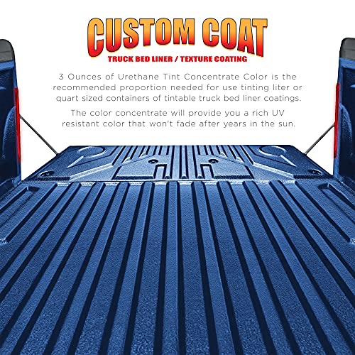Image of Custom Coat 3 Ounce, Reflex Blue, Bed Liner Tint Concentrate
