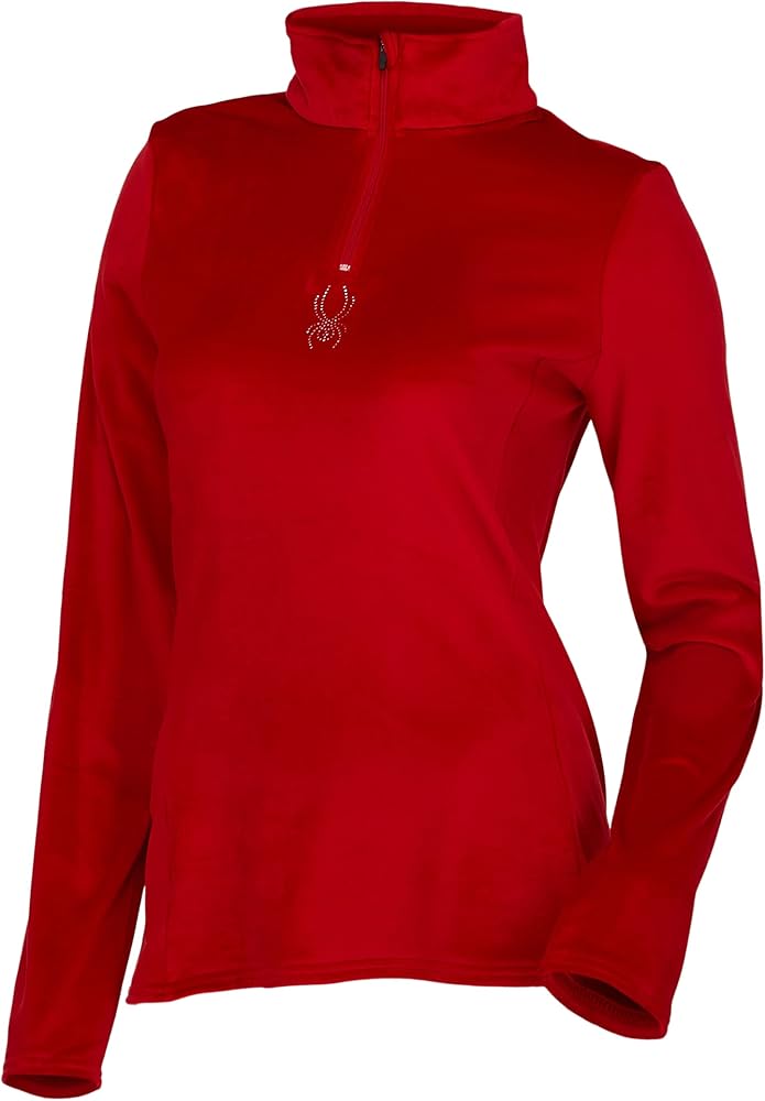 Spyder shimmer bug zip t neck Clearance