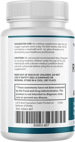 Miniatura 3 de Retina Clear Pro Advanced Eye Health Support  Suplemento Natural RetinaClear, 60 cápsulas (suministro de 1 mes)