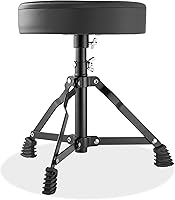 Vista 7 de Gammon - Juego de batería junior de 3 piezas con trono, color rojo, kit completo para principiantes con bombo, toms, platillo, pedal y baquetas