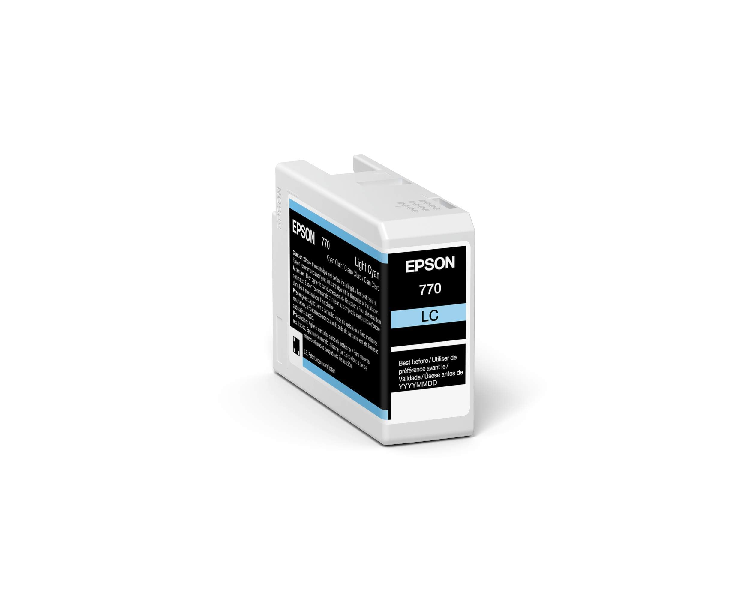 Epson Ultrachrome PRO10 -Ink - Light Cyan (T770520), Standard