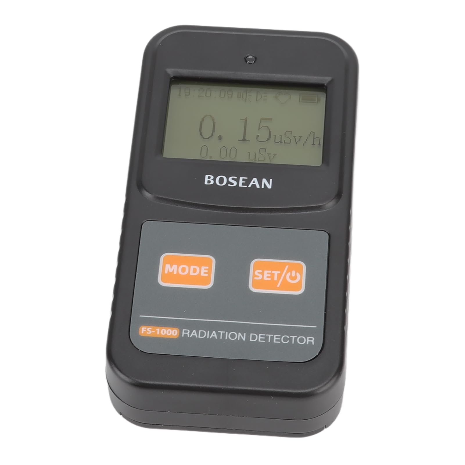 FS 1000 Digital Geiger Counter Nuklearstrahlungsdetektor Beta Gamma Röntgenstrahlen Radio -Detektor Black Professional Tragbares Strahlungsmessgerät für Sicherheit und