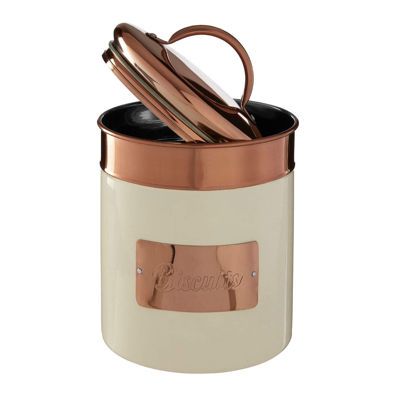 Premier Housewares 507358 Boîte à biscuits en acier inoxydable