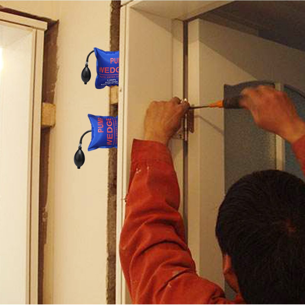 WANYIG 3 Stücke Air Wedge Pump Wedge Montagekissen Pneumatikspanner Montage Luftkissen Spreizkissen Montagehilfe Fenster für die Tür Fenster Installation und Auto-