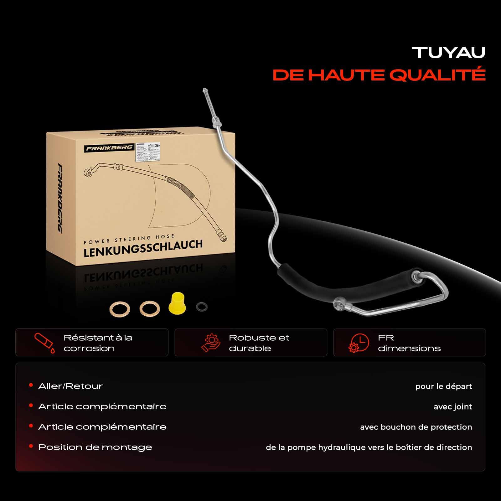Frankberg Direction par flexible hydraulique 6Q1423893Q