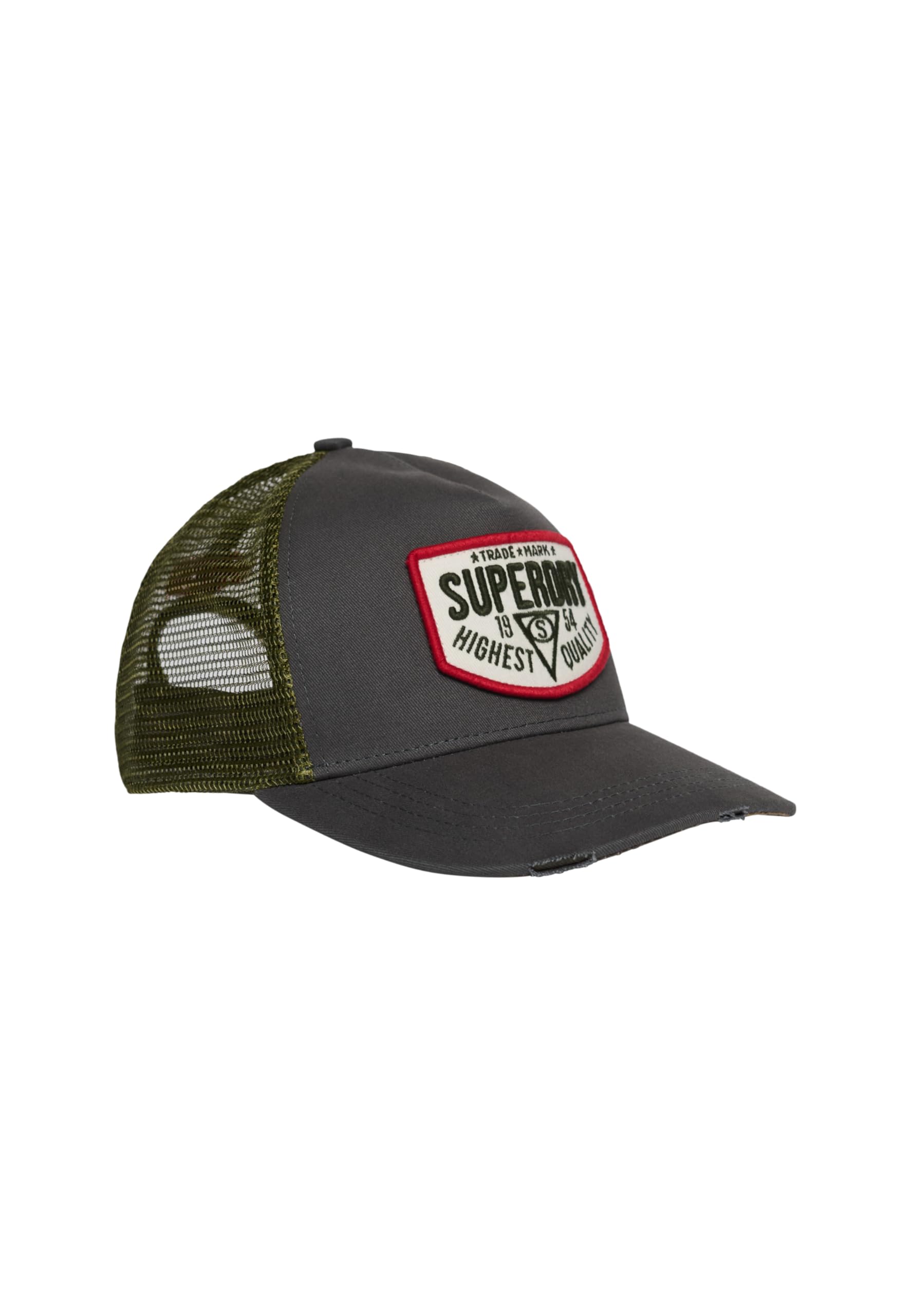 SUPERDRY MESH TRUCKER CAP FLINT STONE BLUE GREY 9JO