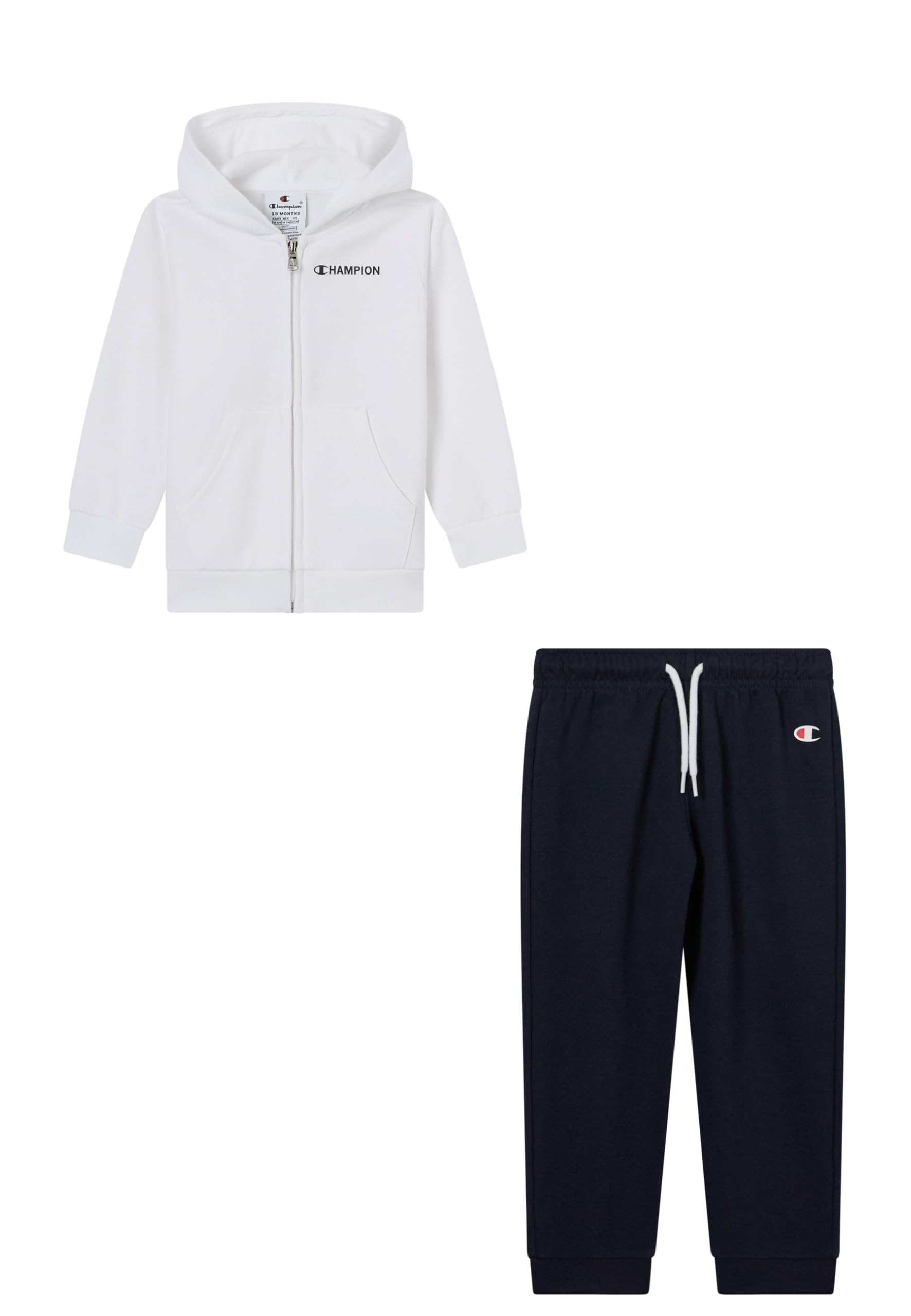 Champion Legacy Traje con capucha y cremallera completa Niños