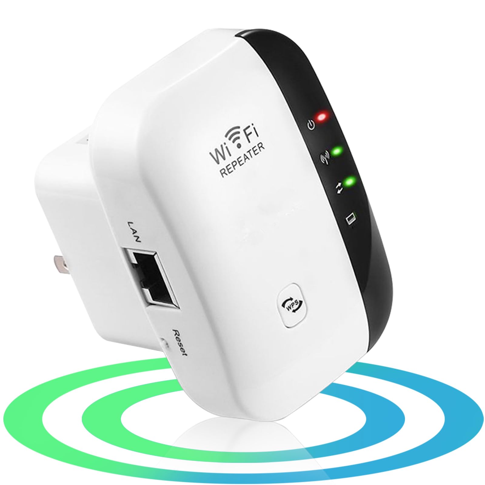 WIFI Wireless LAN Repeater/Access Point, 2.4 GHz, Supports 300 Mbps, Wi-Fi Range Extender, Long Distance, Signal Enhancement, Strong, Stable Communication, WPS Function, Direct Plug in Outlet