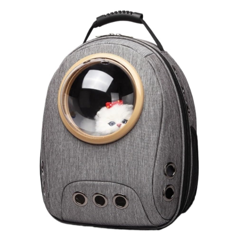 Transportbox Hund Katzenrucksack, Hunderucksack, Hunderucksack, Warme Haustiertasche, Warme Haustiertasche, Katzenrucksack Vorne Katzentasche Transporttasche Katze(C)