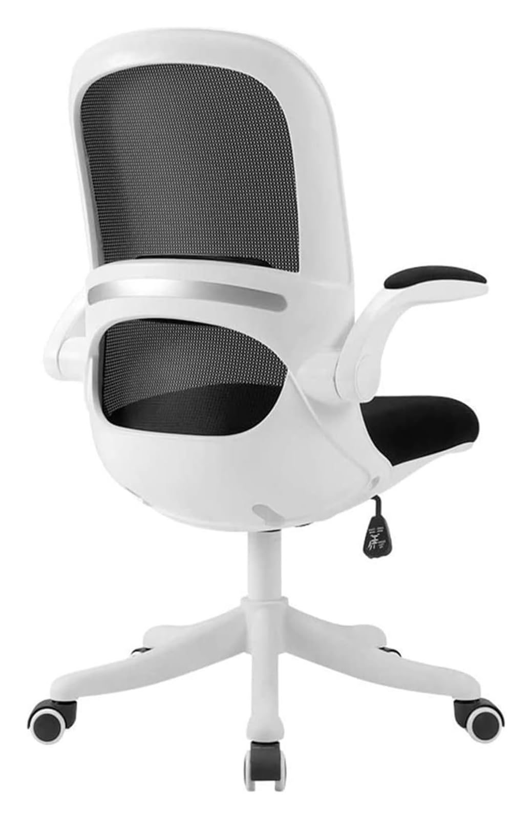 Ergonomiczne krzesło biurowe z oparciem i poduszką do gier, krzesło komputerowe, do pracy i nauki, białe