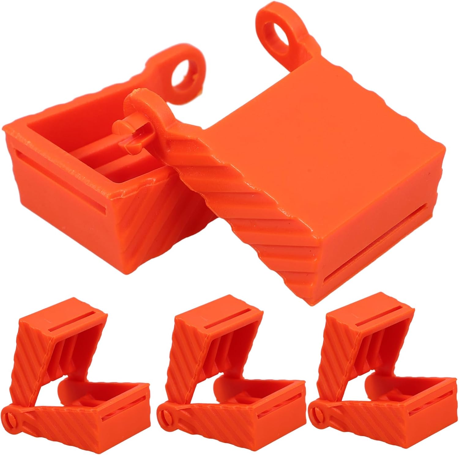 4pcs Ratchet Band Clamp Blocks for Woodworking Adjustable Strap Clamps for Quick Fixture Compatible Wood Projects