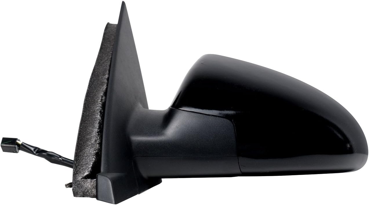 Fit System Driver Side Mirror for Chevy Malibu LT/SS, Black, PTM, Foldaway, Power